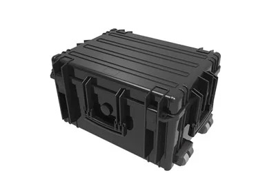 Carcasă de protecție cu mâner și roți